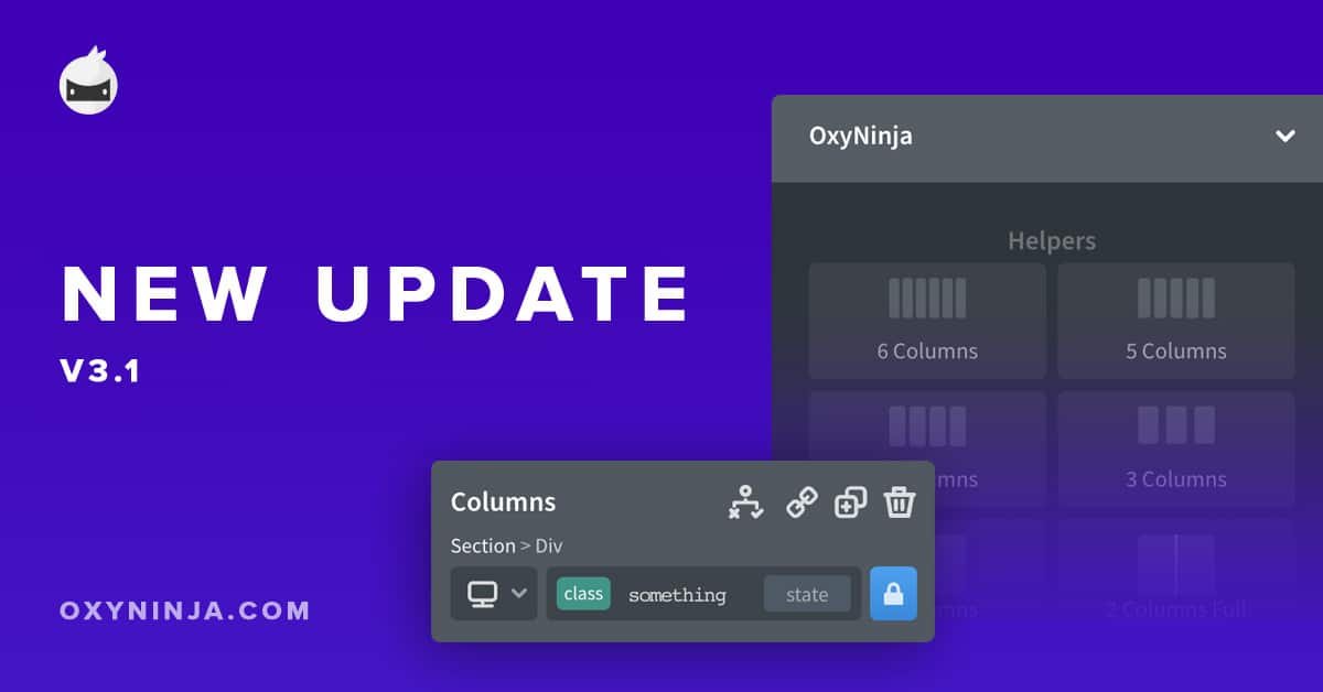 OxyNinja Update 3.1 – New features and bug fixes